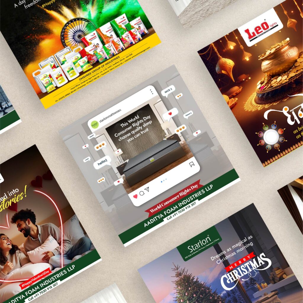 Social media post design services in Mumbai